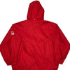 Packable In Pocket Marlboro Windbreaker - Large Red Nylon