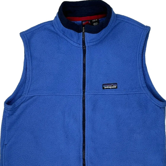 Age 14 Patagonia Gilet - Medium Blue Polyester