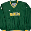 Green Bay Packers Reebok Nfl Windbreaker - Large Green Polyester