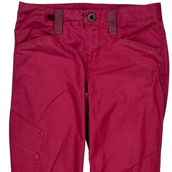 Patagonia Trousers - Small Red Cotton Blend