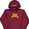 Minnesota Nike College Hoodie - Small Burgundy Cotton Blend