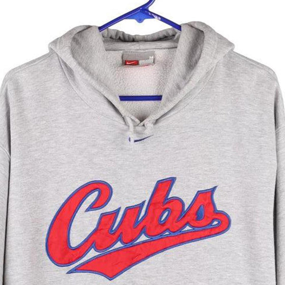 Chicago Cubs Nike MLB Hoodie - Medium Grey Cotton