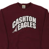 Vintage burgundy Cashton Eagles Lee Sweatshirt - mens medium