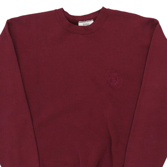 Vintage burgundy Lee Sweatshirt - mens small