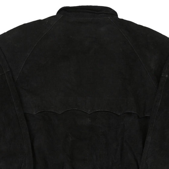 Vintage black Unbranded Suede Jacket - womens x-large