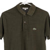 Vintage khaki Lacoste Polo Shirt - mens small