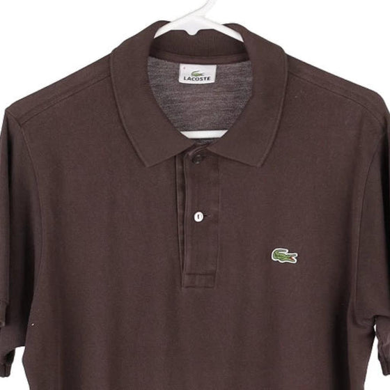 Vintage brown Lacoste Polo Shirt - mens medium