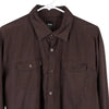 Vintage brown Boss Shirt - mens x-large