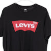 Vintage black Levis T-Shirt - mens x-large