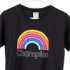 Vintage black Champion T-Shirt - mens small