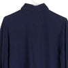 Vintage navy Tommy Hilfiger Long Sleeve Polo Shirt - mens small