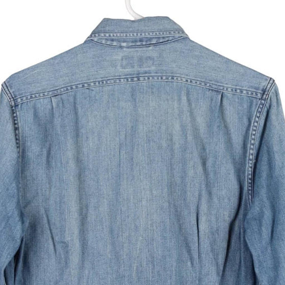 Vintage blue Ralph Lauren Denim Shirt - mens small