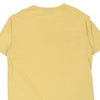 Vintage yellow Napapijri T-Shirt - mens large