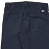 Dickies Trousers - 35W 28L Navy Polyester Blend - Thrifted.com