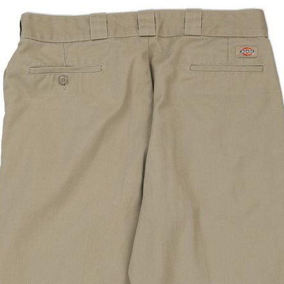 874 Dickies Trousers - 37W 29L Beige Cotton Blend - Thrifted.com