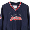 Vintage navy Age 11-12 Cleveland Indians Reebok Windbreaker - boys medium