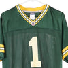 Vintage green Age 14-16 Green Bay Packers   Reebok Jersey - boys large