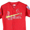 Vintage red Age 10-12 St. Louis Cardinals Majestic Jersey - boys large