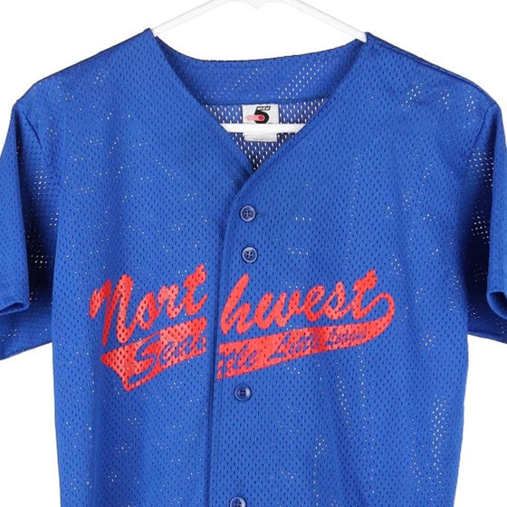 Vintage blue Age 11-12 High 5 Jersey - boys medium