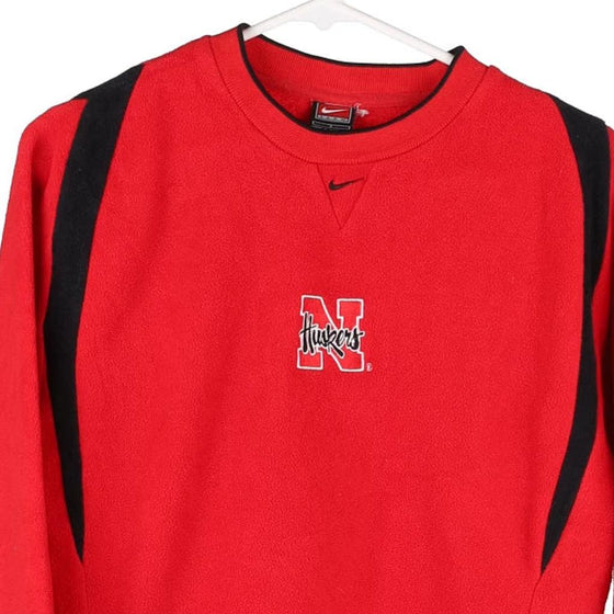 Vintage red Age 10-12 Huskers Nike Fleece - boys small