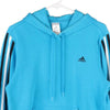 Vintage blue Age 14-16 Adidas Hoodie - boys large