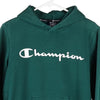 Vintage green Age 14-16 Champion Hoodie - boys x-small