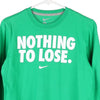 Vintage green Age 13-14 Nike Long Sleeve T-Shirt - boys x-large