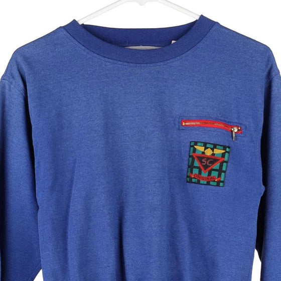 Vintage blue Age 6-7 Honors Sweatshirt - boys medium