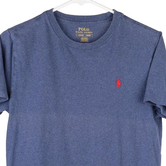 Pre-Loved blue Age 12-13 Ralph Lauren T-Shirt - boys large