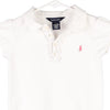 Vintage white Age 6 Ralph Lauren Polo Shirt - girls small