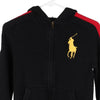 Vintage black Age 8 Ralph Lauren Hoodie - boys medium