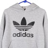 Vintage grey Age 12-13 Bootleg Adidas Hoodie - boys large