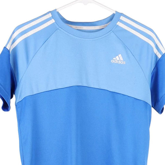 Pre-Loved blue Age 13-14 Adidas Top - boys large