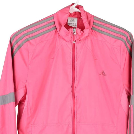 Vintage pink Age 10 Adidas Track Jacket - girls medium