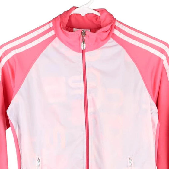 Vintage pink Age 10 Adidas Track Jacket - girls medium