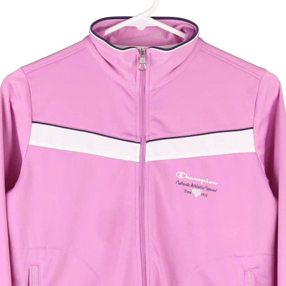 Vintage pink Age 13-14 Champion Track Jacket - girls x-large