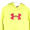 Vintage yellow Age 14 Under Armour Hoodie - boys x-large