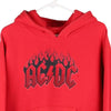 Vintage red ACDC Unbranded Hoodie - mens large