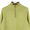 Vintage green Harmot & Blaine 1/4 Zip - mens medium