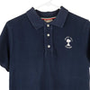 Vintage navy Snoopy Polo Shirt - mens small