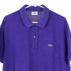 Vintage purple Lacoste Polo Shirt - mens x-large