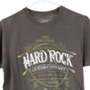 Pre-Loved grey Florence Hard Rock Cafe T-Shirt - mens small