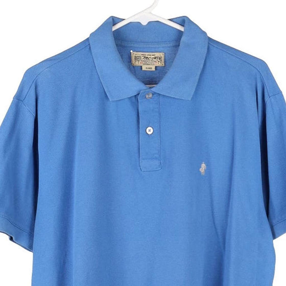 Vintage blue Marlboro Classics Polo Shirt - mens x-large