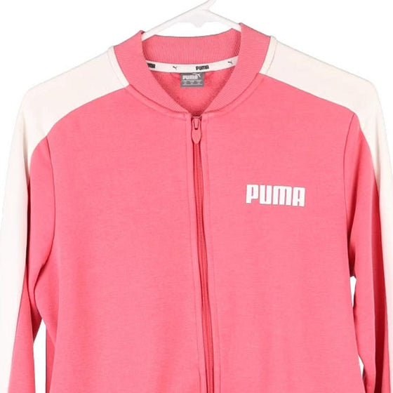 Vintage pink Puma Zip Up - womens medium