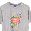 Vintage grey Superman T-Shirt - mens medium