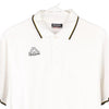 Vintage white Kappa Polo Shirt - mens medium