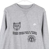 Pre-Loved grey Nike Sweatshirt - mens small