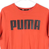 Pre-Loved orange Puma T-Shirt - mens medium