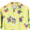 Vintage green Outrage Hawaiian Shirt - mens medium