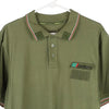 Pre-Loved khaki Esercito Italiano Unbranded Polo Shirt - mens x-large